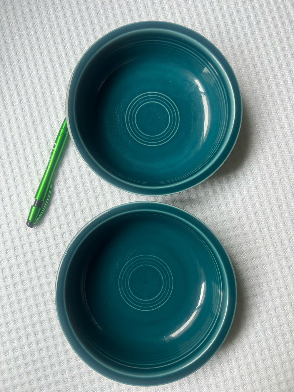 Set of Two Juniper Fiesta Ware Bowls